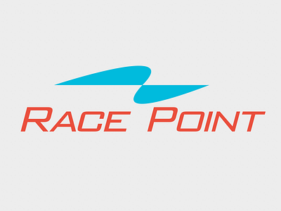 Race Point Logo Final branding clothing identity logo moving race speed