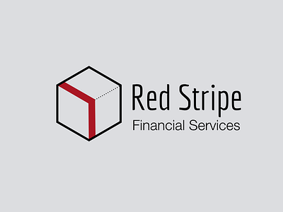 Red Stripe Financial Services draft logo
