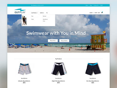 Outplay clean ecommerce outplay theme wordpress