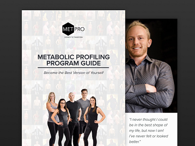 MetPro Concierge Program Guide graphic design