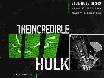 Marvel Blue Note Records - Incredible Hulk