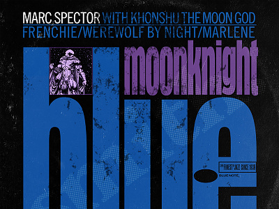 Marvel Blue Note Records - Moon Knight