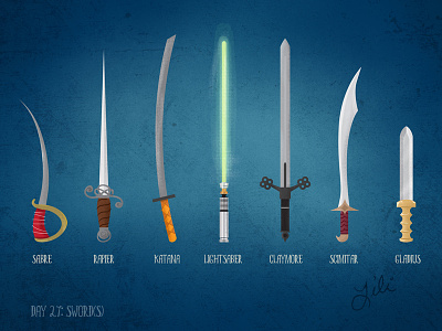 Swords claymore digital painting gladius katana lightsaber photoshop rapier sabre scimitar sword swords weapons