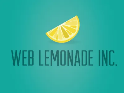 Web Lemonade Inc. lemonade logo vector web