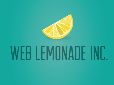 Web Lemonade Inc. lemonade logo vector web