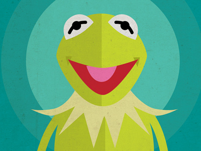 Day 19: Muppet Themed 30 challenge day drawing frog kermit muppet the