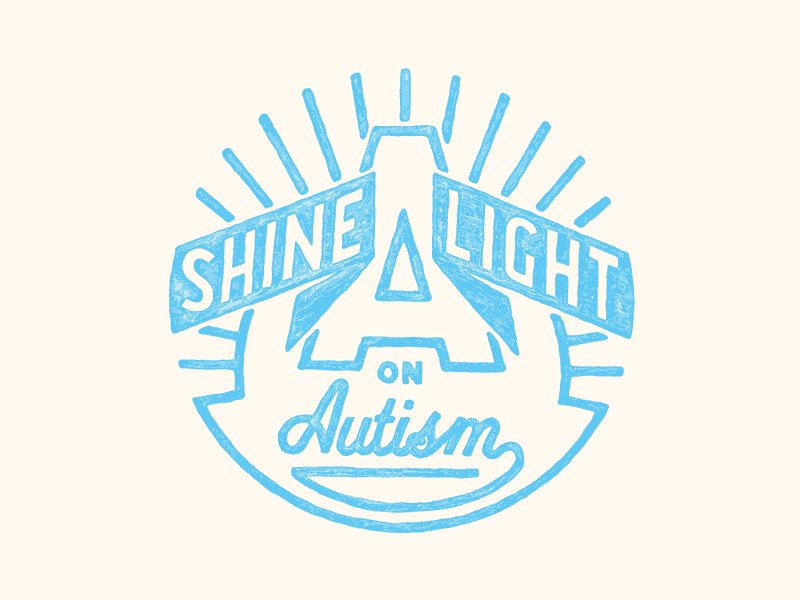 Autism speaks dribbble