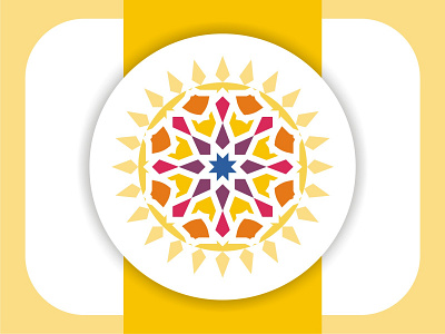 Color Mandala Design abstract arabic art background circle decoration decorative design element ethnic floral flower indian mandala ornament pattern round tattoo vector yoga