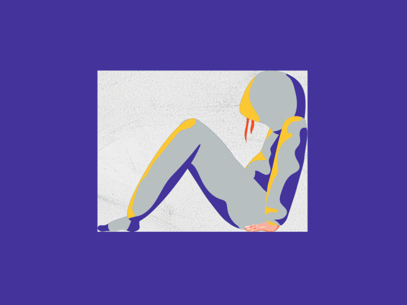 36 Days of Type: N 36days 36daysoftype 36daysoftype07 character confinement frame by frame gif motiongraphics room stuck