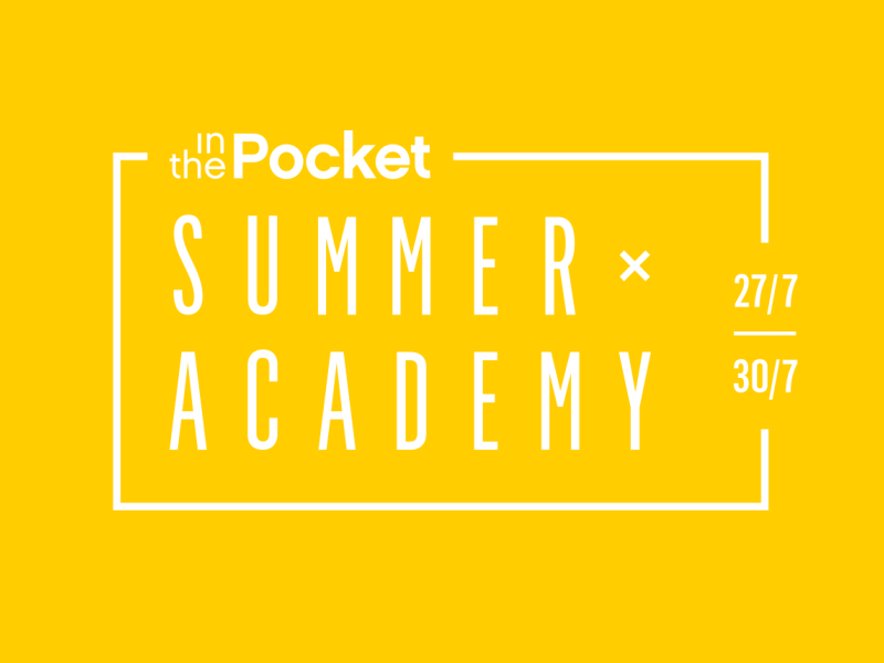 In The Pocket - Summer Academy animation digital product studio graduates logo students summer academy