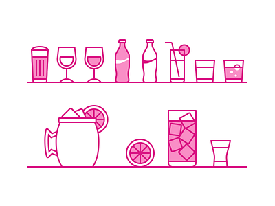 Drink Icons drink freebie icons illustration