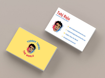 Business Card Design branding businesscard businesscarddesign design entertainer graphic graphicdesign personality videographer youtube youtuber