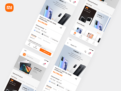 Mi Store redesign concept