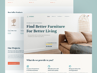 INTERIO v2 - Furniture and Interior Website