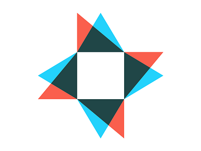 Symbol concept brand company logo overprint startup symbol vector