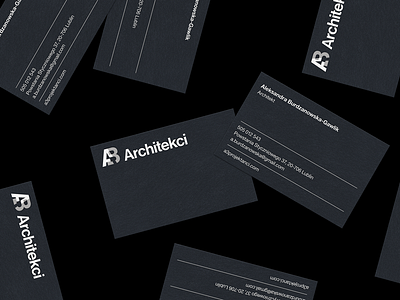 Cards 📇 architecture brand branding business card business cards card identity