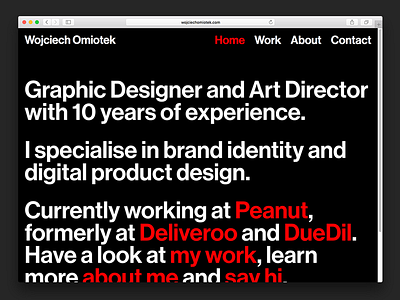 Portfolio bold gallery grotesk helvetica neue portfolio raw simple squarespace typography web website