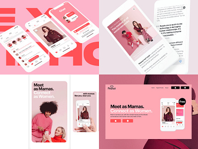 2018 🥜🥜🥜 app community ios mobile mother mothers peanut social startup website women