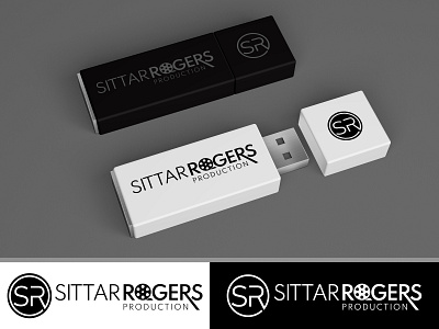 Sittar Rogers Movie Production Logo branding design film graphic design icon logo modern movie simple typography