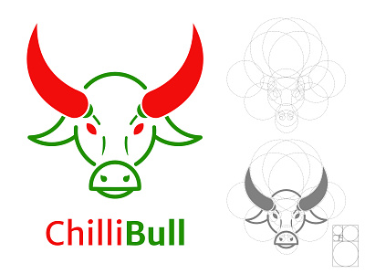 Chilli Bull Golden Ratio Logo