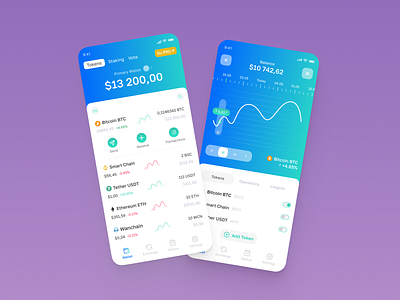 Crypto mobile app