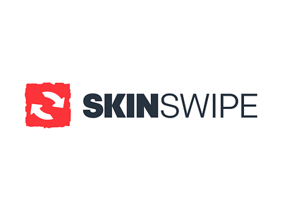 Logo SkinSwipe app brand branding csgo cybersport design dota2 game icons logo twitch typography uiux