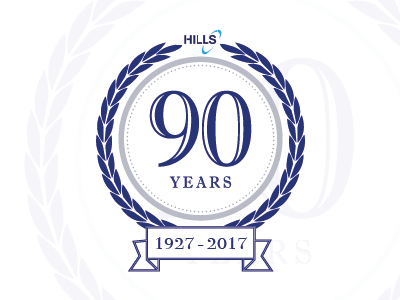 Hills 90th Emblem