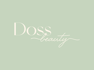 Final Letter Mark Logo For (Doss Beauty)