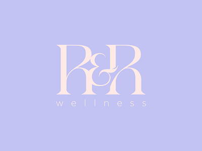 R&R logo brand for wellness beauty brand branding creative design elegant feminine graphic design icon illustration lettermark logo logo maker minimalist moderrn simple ui unique wellness wordmark