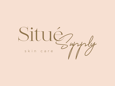 Skin Care letter mark logo idea