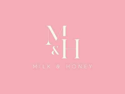 "M&H" luxury logo