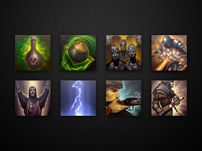MMORPG UI Icons