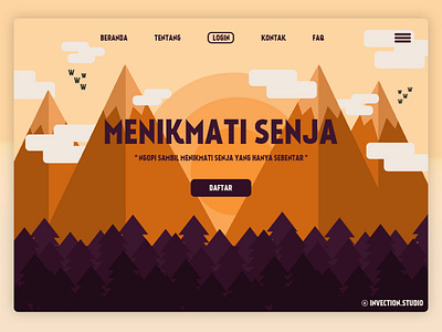 Web Design Vol 1 - Menikmati Senja