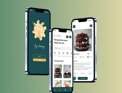 Joy Bakery - Food App bakery design figma uiux ux