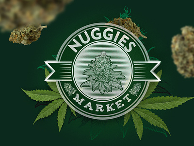 CBD Cafe, Cannabis 3d banner branding cannabis cbd design graphic design logo social media