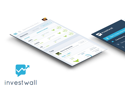 Investwall crowd flat market mobile responsive webapp