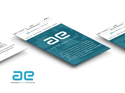 Advanced branding homepage logo responsive website