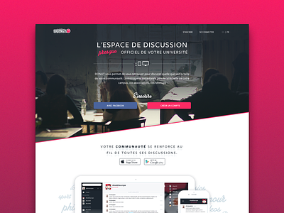 Landing page connect desktop devices homepage landing page laptop