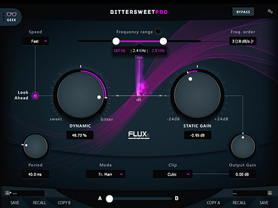 Flux:: BittersweetPro audio button flux interface plugin slider sound