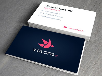 Volons.fr - business cards