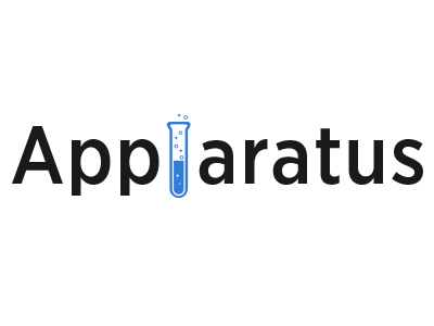 Apparatus Logo apparatus font glyph illustration logo test tube text typeface