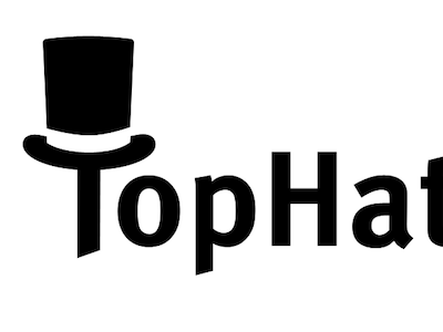 TopHats Logo black glyph hat logo tophat type vector
