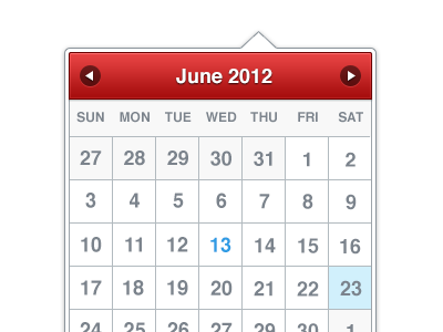Date Picker calendar date picker ui web