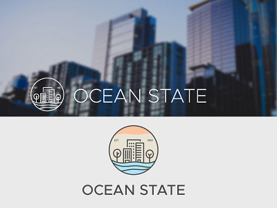 OCEAN STATE - Real State Company Logo