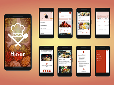 Savor : Recipe App