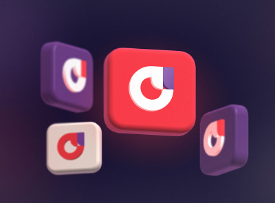 akzo - 3D Icon 3d icon 3d logo app logo branding icon logo symbol ui