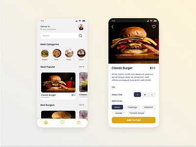 Food App UI