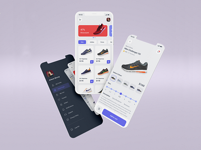 Shoes App app ui graphic design new app ui new ui design shoes app ui