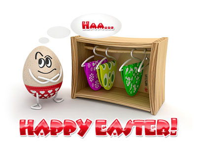 Easter Greeting. Happy Easter!