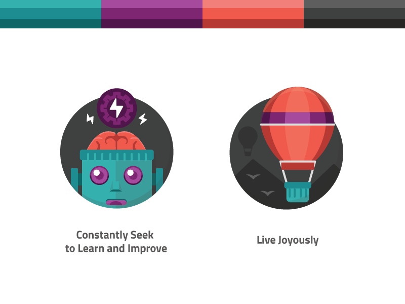 Sysdig: Values Badges By Laura Reen On Dribbble